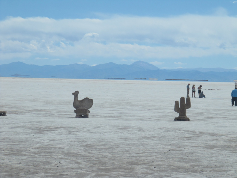 esculturas de sal naturales... habran sido echas por los extraterrestres ???