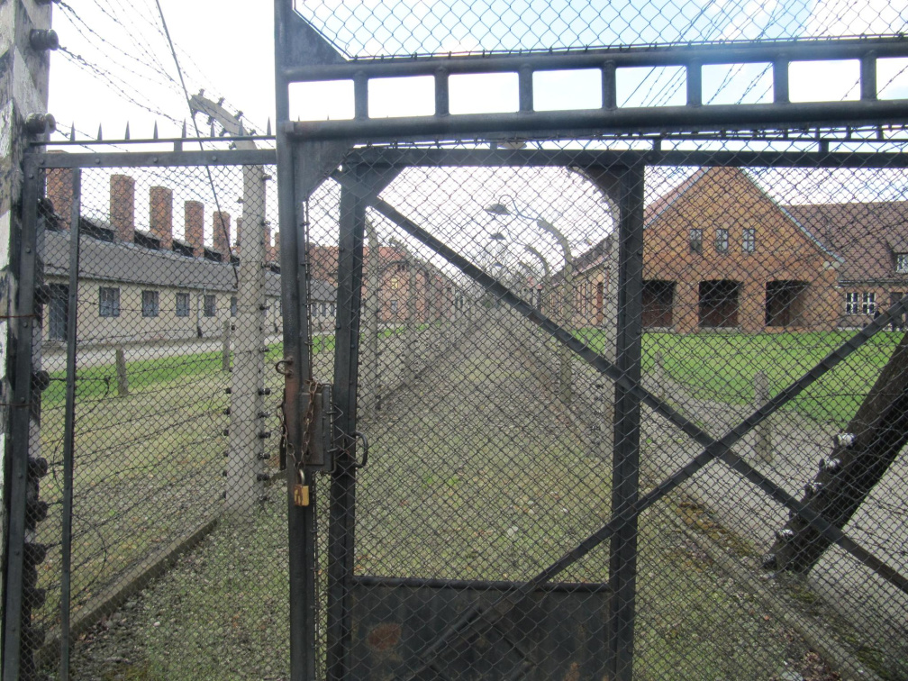 Entrada principal a Auschwitz