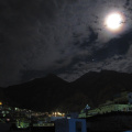 Vista nocturna desde Chefchaouen