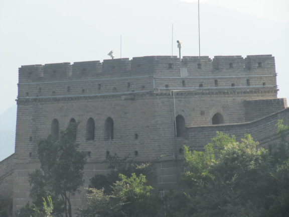 Una de las torres de observaciones en la Gran Muralla