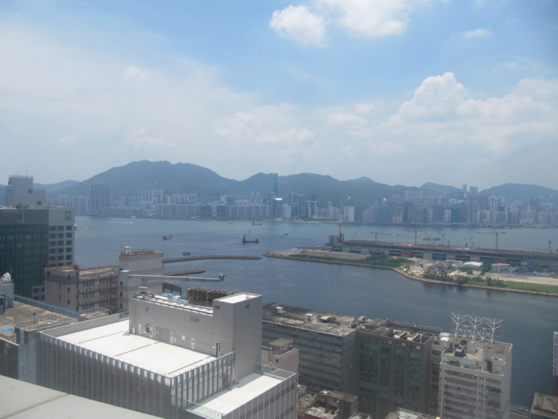 Vista de Hong Kong desde el hotel