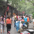 una de las tantas calles de Xi'an