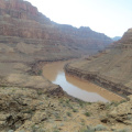 El rio Colorado que cruza el Grand Canyon