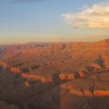 Vista del Grand Canyon al atardecer