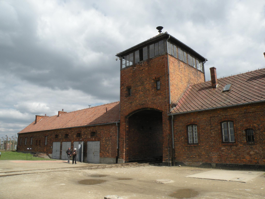Entrada a Auschwitz II - Birkenau