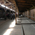 Banos compartidos en Auschwitz II - Birkenau