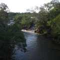 Una vista del rio Panderos desde arriba