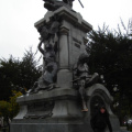 Carolina en la Plaza de Armas
