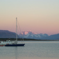 Esta es una foto de Puerto Natales