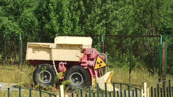 Maquinaria usada en Chernobyl antes del accidente.